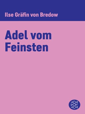 cover image of Adel vom Feinsten
